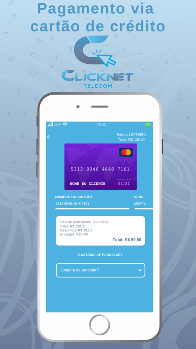 CLICK-NET TELECOM Screenshot