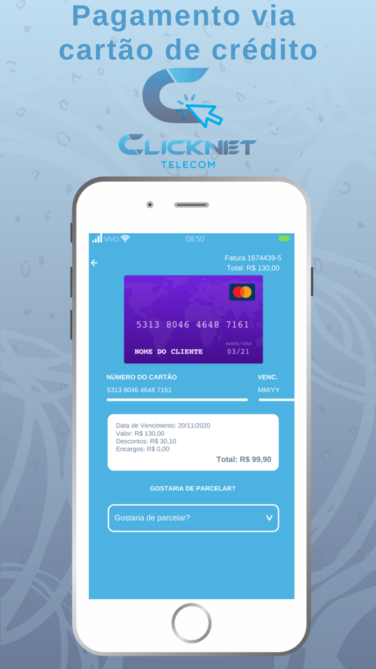 #4. CLICK-NET TELECOM (iOS) By: HubSoft