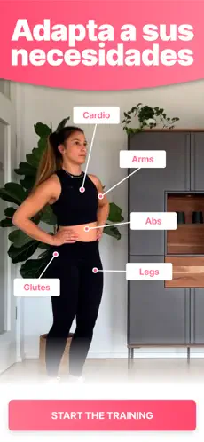 화면 캡처 8 WeBurn: App fitness femenino iphone