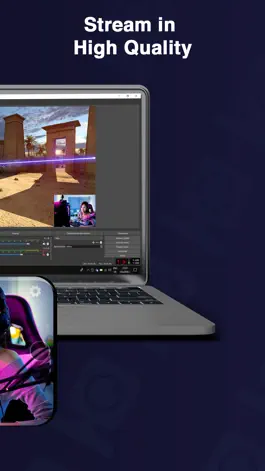Game screenshot PhoneCam for OBS Studio apk