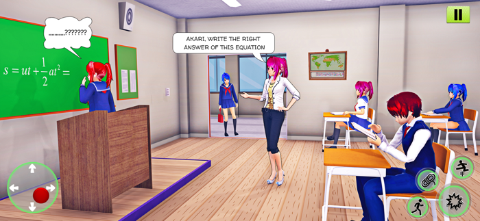 Anime School Girl Life Sim 3D