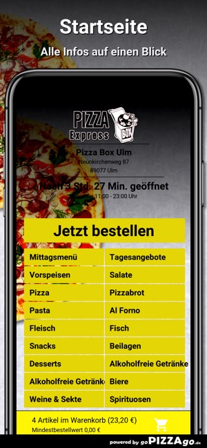 Pizza Box Ulm Ulm on the App Store