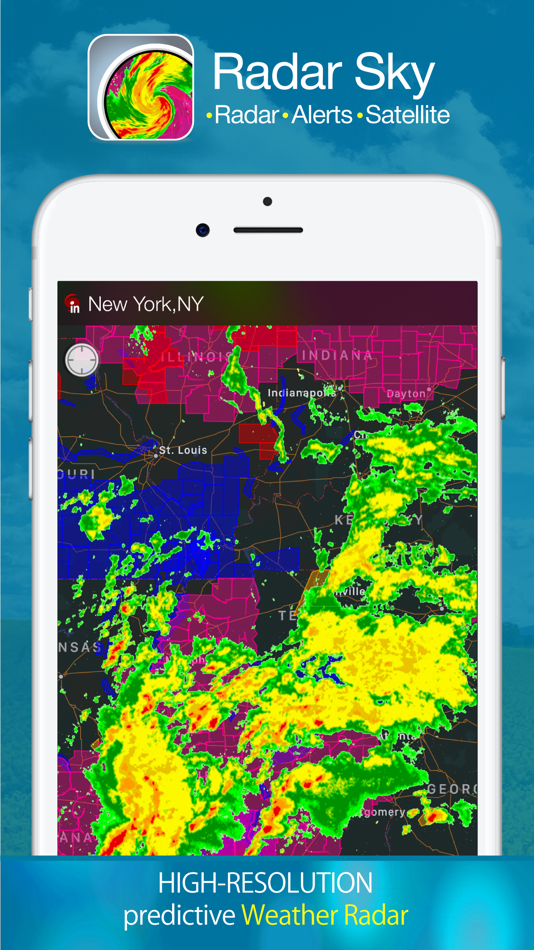 Radar Sky - NOAA Weather Radar - 2.0 - (iOS)