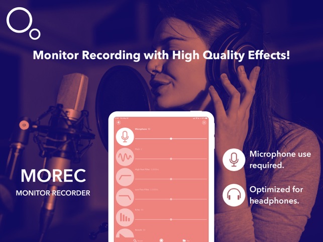 Voice Monitor Recorder MOREC on the App Store
