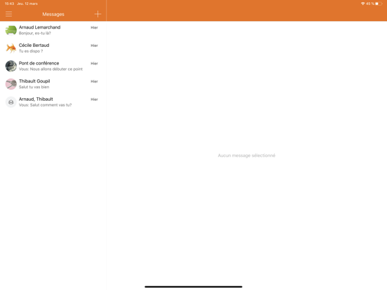 Screenshot #6 pour Teaming Communications
