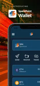 SparkPoint Crypto Wallet screenshot #1 for iPhone