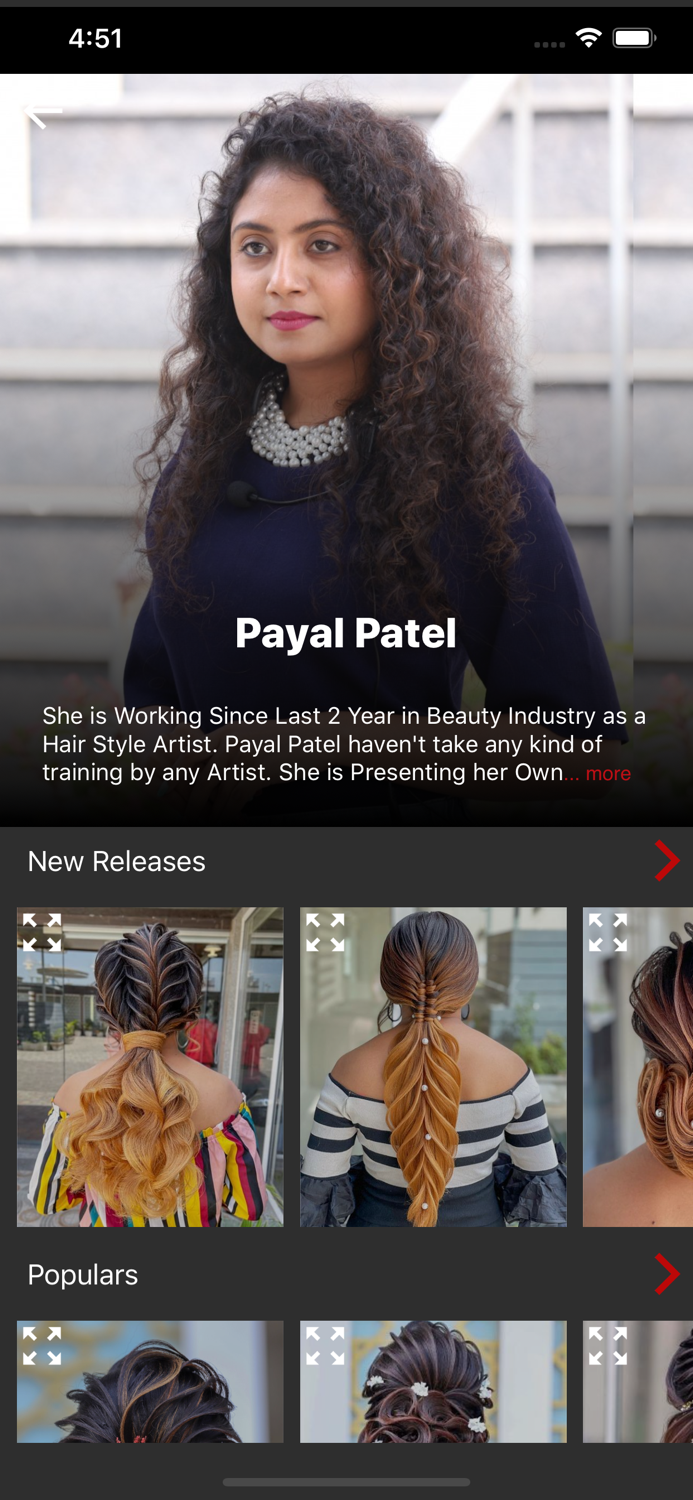 Blush Beauty - Hair Style