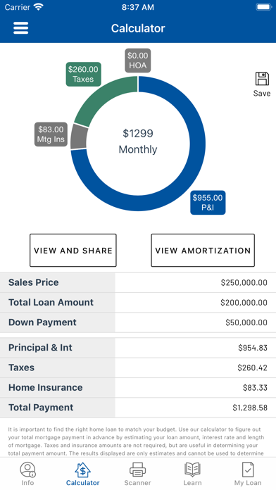 F&M Bank & Trust Mortgage Screenshot