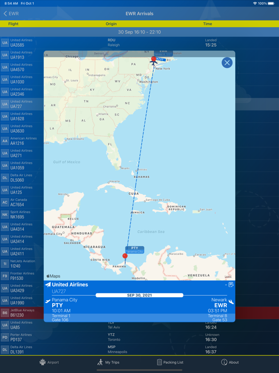 Screenshot #6 pour Newark Airport (EWR) + Radar