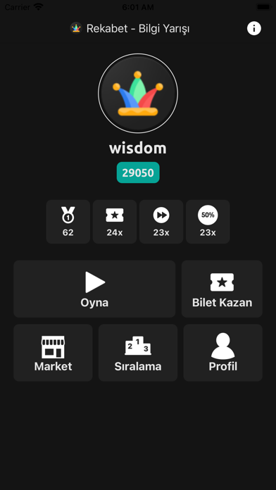 Rekabet - Bilgi Yarışması Screenshot