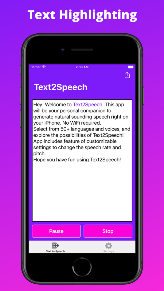 #2. Text2Speech. (iOS) 由: Anant Patni