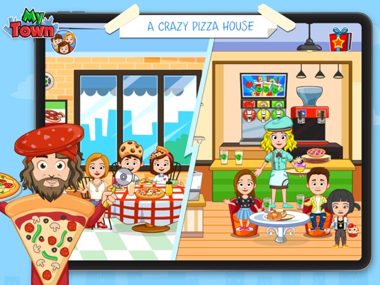 My Town : Sweet Bakery Empire iPad screenshot 5 - Education app