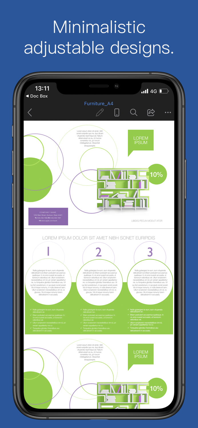Templates for MS Word Document