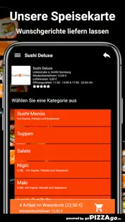 sushi deluxe nürnberg iphone screenshot 4