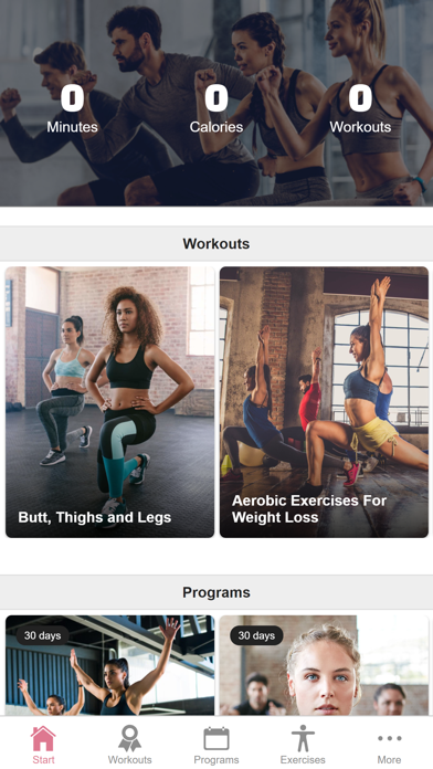 Aerobics - Workout at Home Screenshot