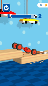 Folding Car: Racing puzzle screenshot