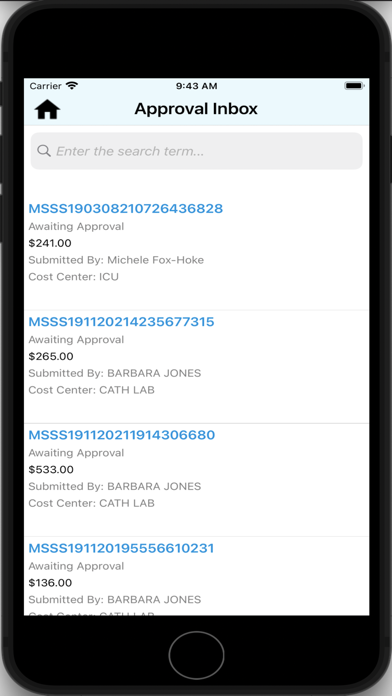Meperia Strategic Sourcing Screenshot