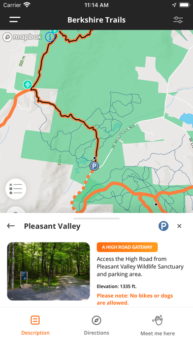 BNRC Berkshire Trails Screenshot