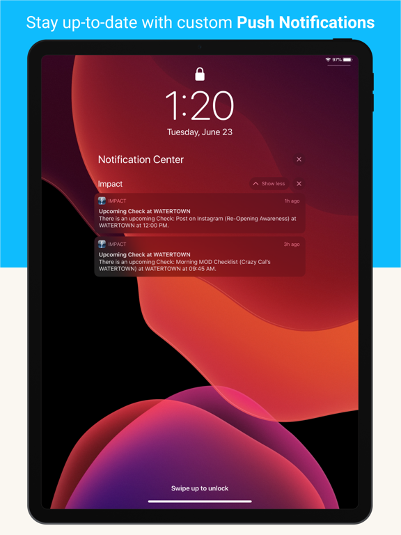 Crunchtime Impact iPad screenshot 8 - Business app