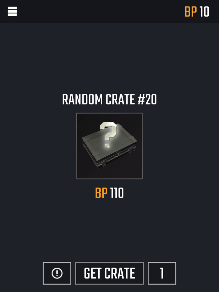 Crate simulator