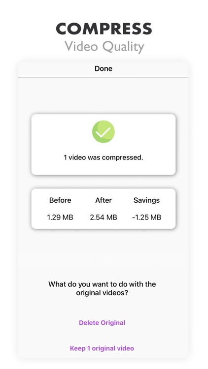 Video Compressor Compact Video