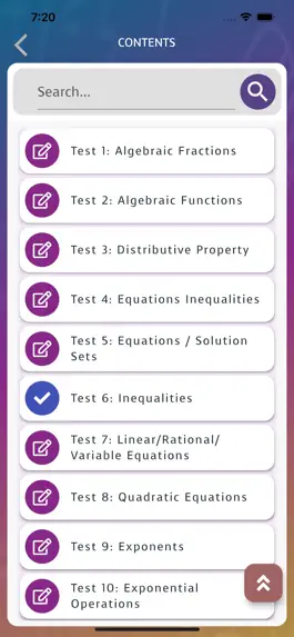 Game screenshot PSAT MATH apk