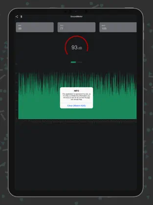 Screenshot 6 Sonómetro Nivel de sonido dB iphone