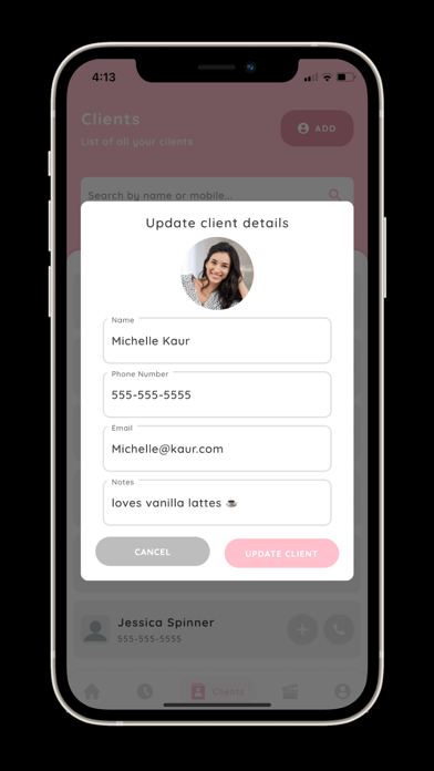 Total Beauty Planner App Screenshot