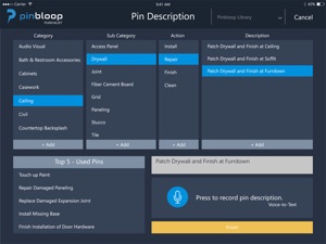 Pinbloop Punchlist screenshot #1 for iPad