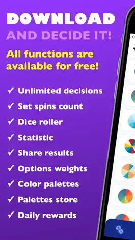 Game screenshot Decision wheel & random picker mod apk