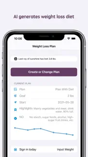 final weight loss-keep lose it iphone screenshot 1