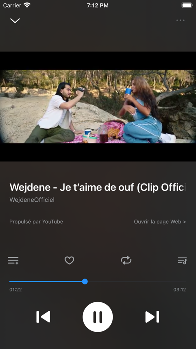 Screenshot #2 pour Offline Music - MP3 et vidéo