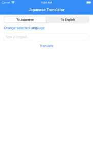 japanese translator pro iphone screenshot 1
