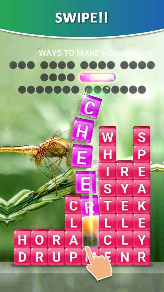 #4. Word Rainbow Swipe (iOS) 由: Kiwi Fun HK Limited