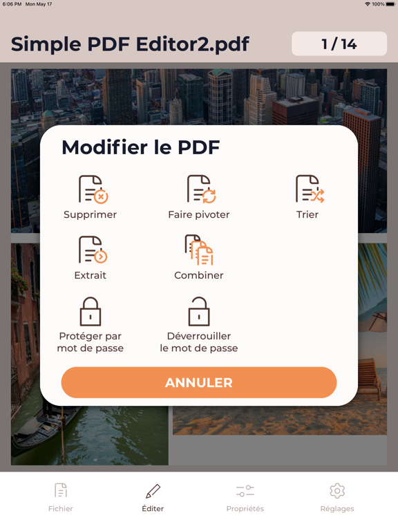 Screenshot #4 pour Éditeur PDF simple