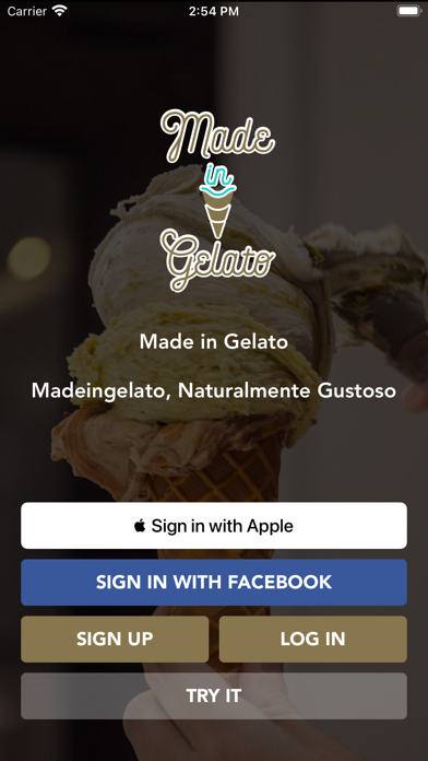 Made in Gelato Screenshot
