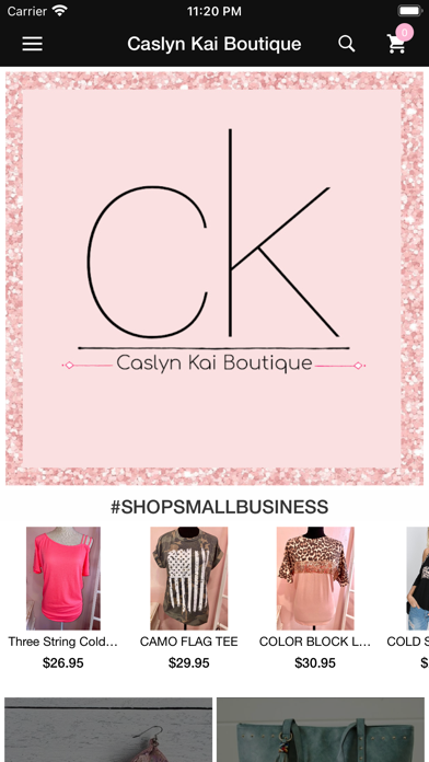 Caslyn Kai Boutique Screenshot