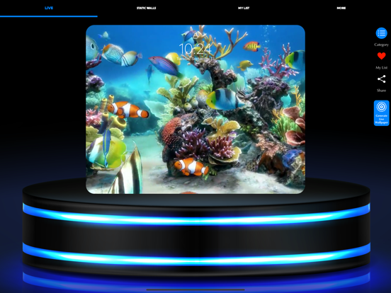 Screenshot #4 pour Relaxing Live Wallpaper for Me
