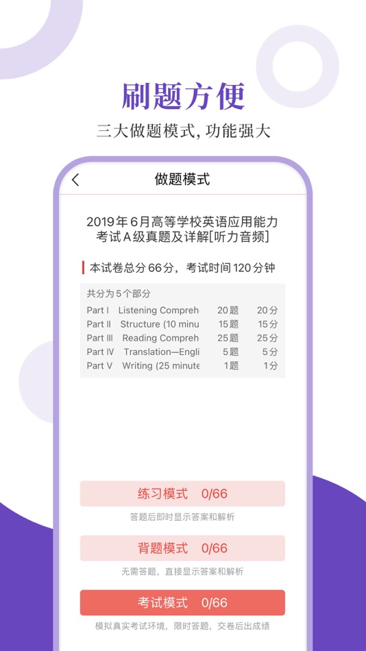 #2. 高等学校英语应用能力考试圣题库 (iOS) 来自: Sheng Cai E-books (Wuhan) Co., Ltd.