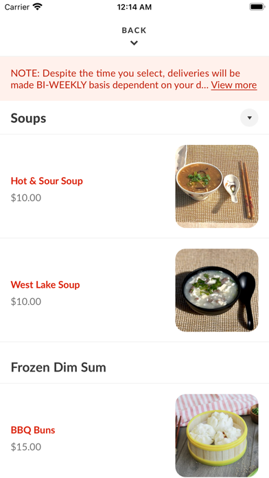 Lee's Deli Screenshot