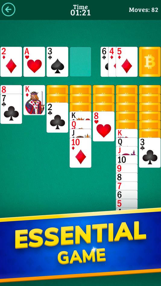 #4. Bitcoin Solitaire (iOS) Bởi: PlayDay Limited Liability Company