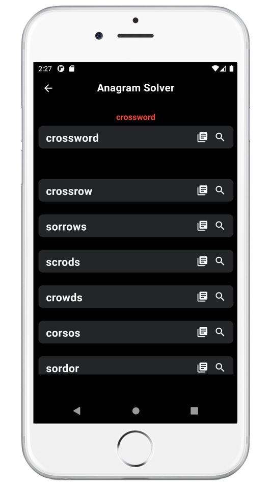 #3. Anagram Solver App (iOS) 由: Mohamed Fahmy