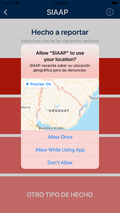 SIAAP Screenshot