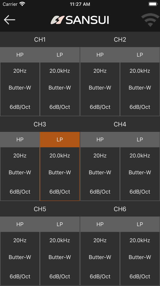 #5. SANSUI Audio DSP (iOS) By: Guangzhou Aidan Blessindo Electronic Co.,Ltd.