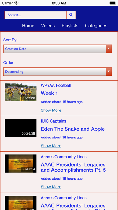 Pittsburgh Community TV Screenshot