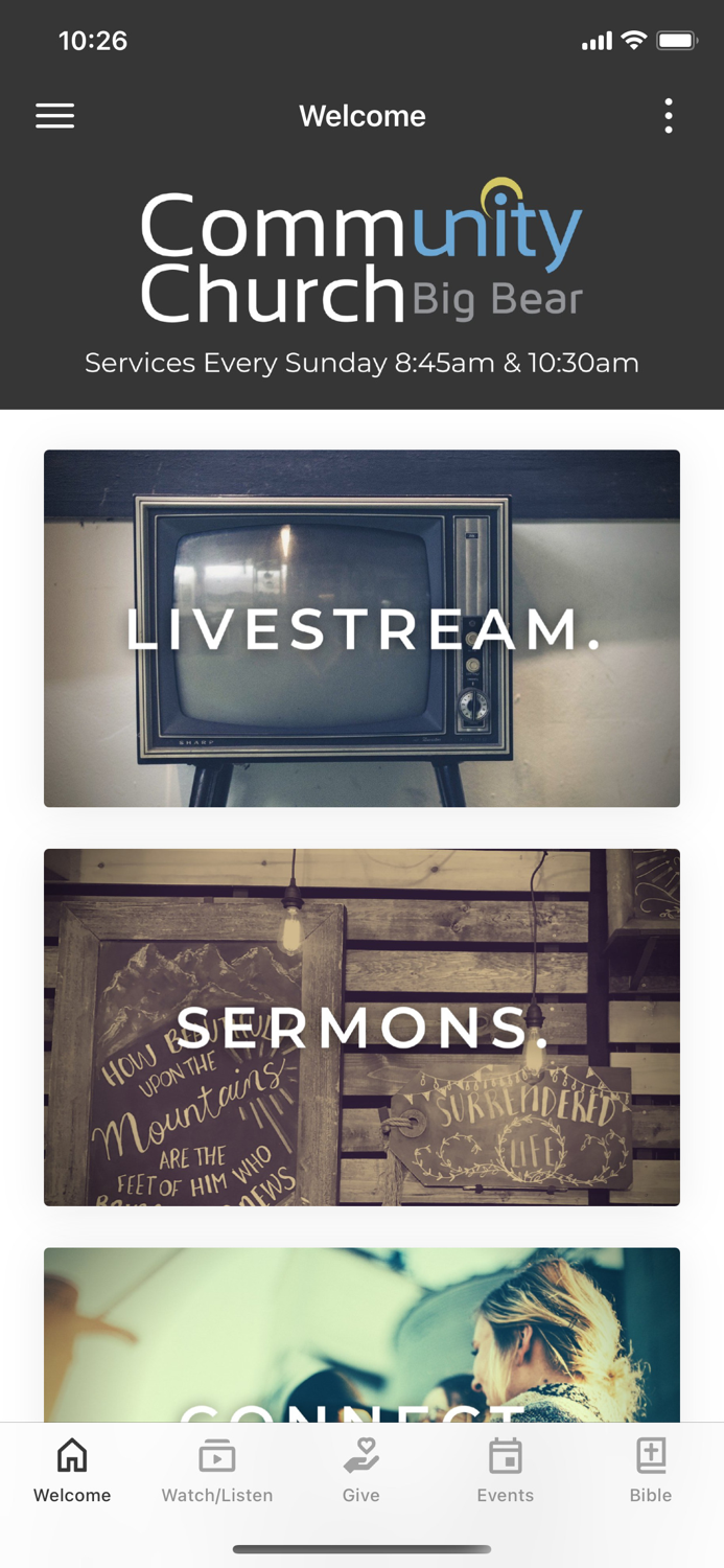 Community Church Big Bear