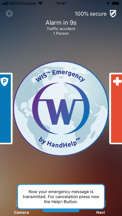 WIS Emergency for deaf people Screenshot