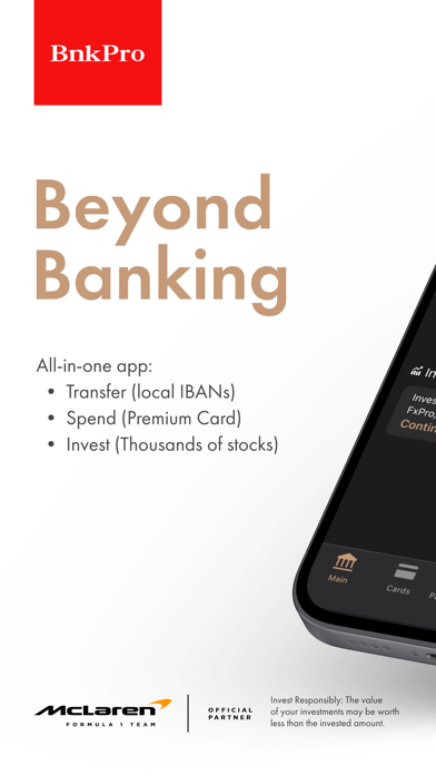 BnkPro: Payments & Investment Screenshot