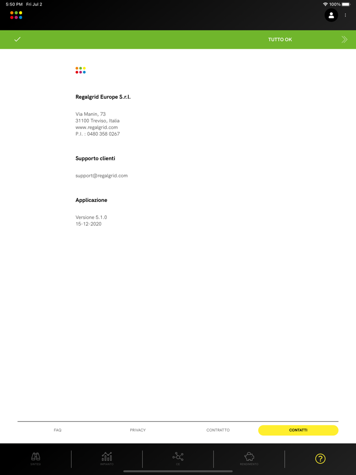 Regalgrid End User App