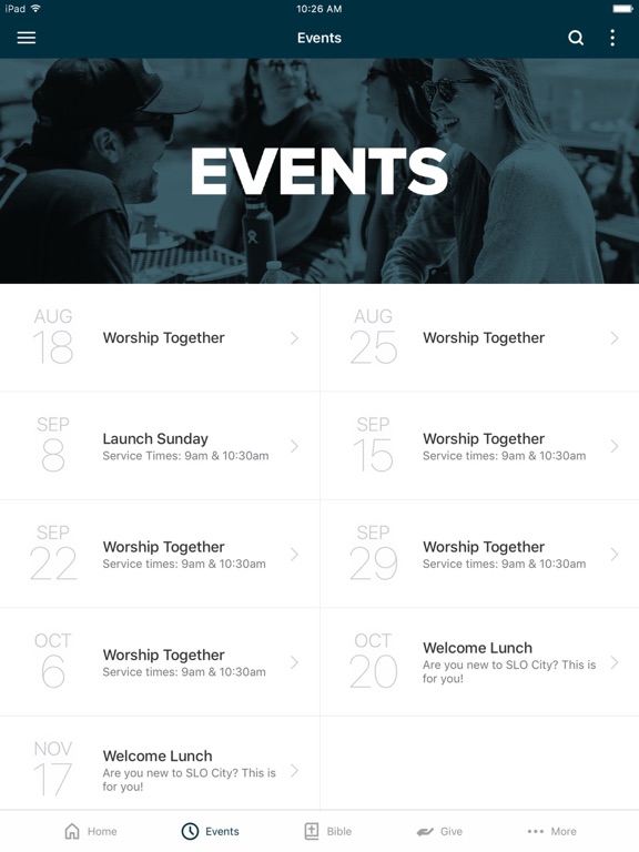 Screenshot #5 pour SLO City Church